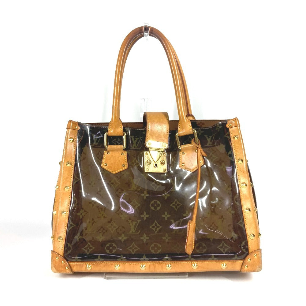 LOUIS VUITTON Shoulder Bag M92504 Plastics Brown Monogram Neo Cabas Ambre MM Women