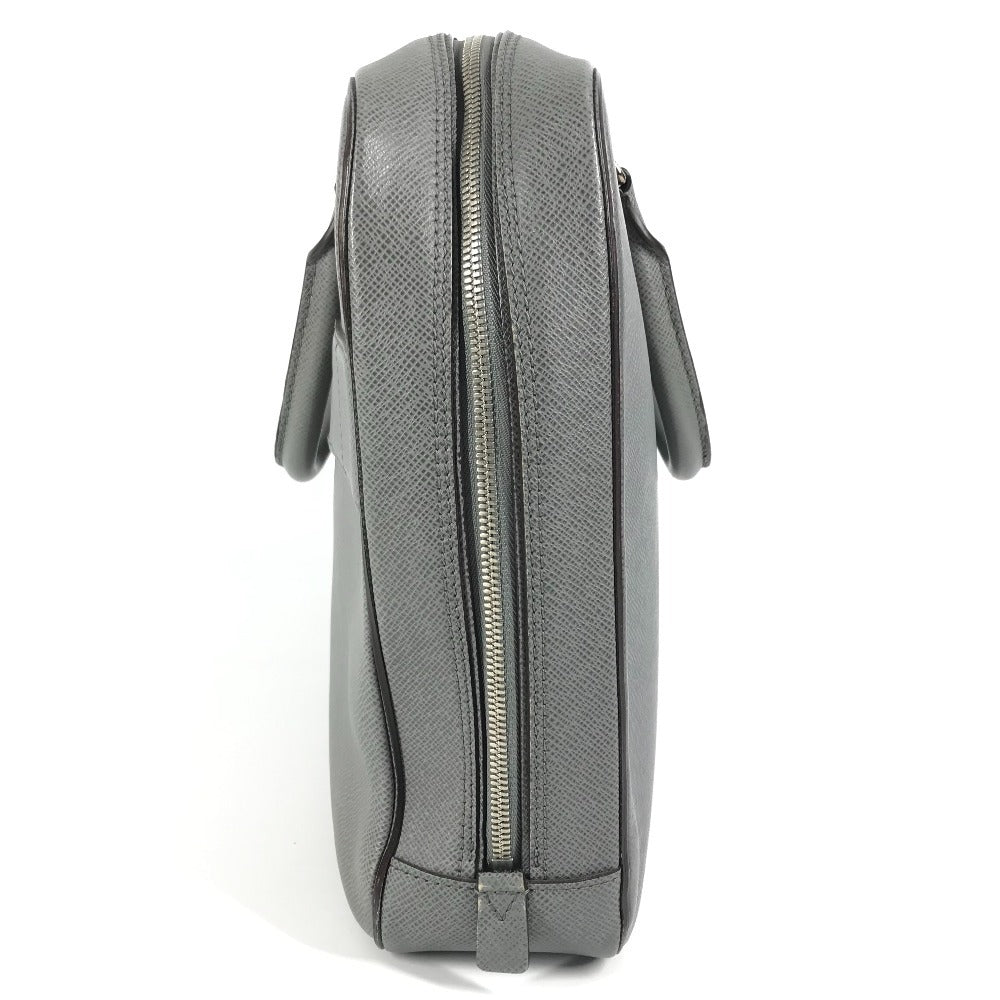 LOUIS VUITTON Business bag M32782 Taiga Leather gray Taiga Neo Igor mens