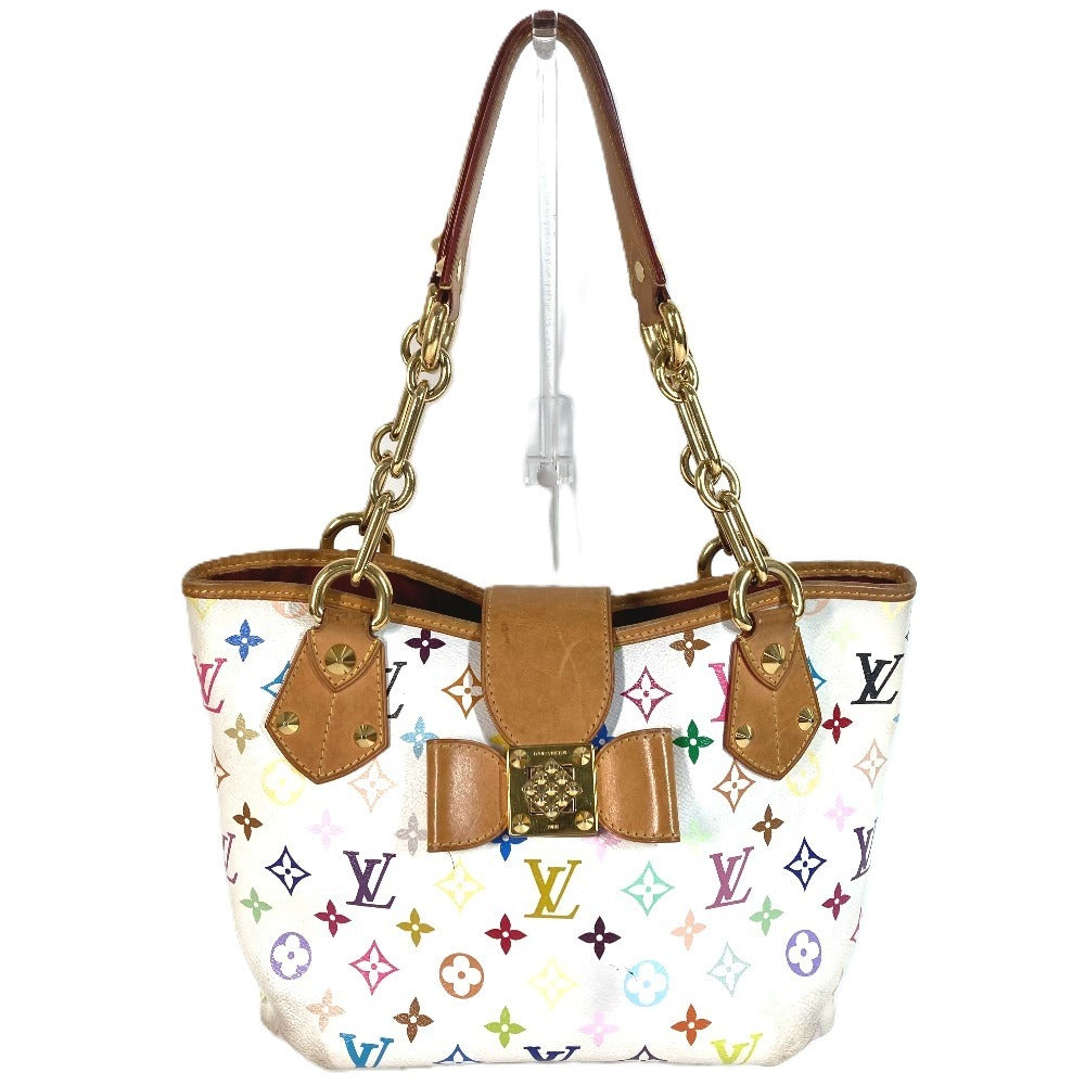 LOUIS VUITTON Shoulder Bag M40307 Monogram multicolor canvas white Monogram multicolor Annie MM Annie MM