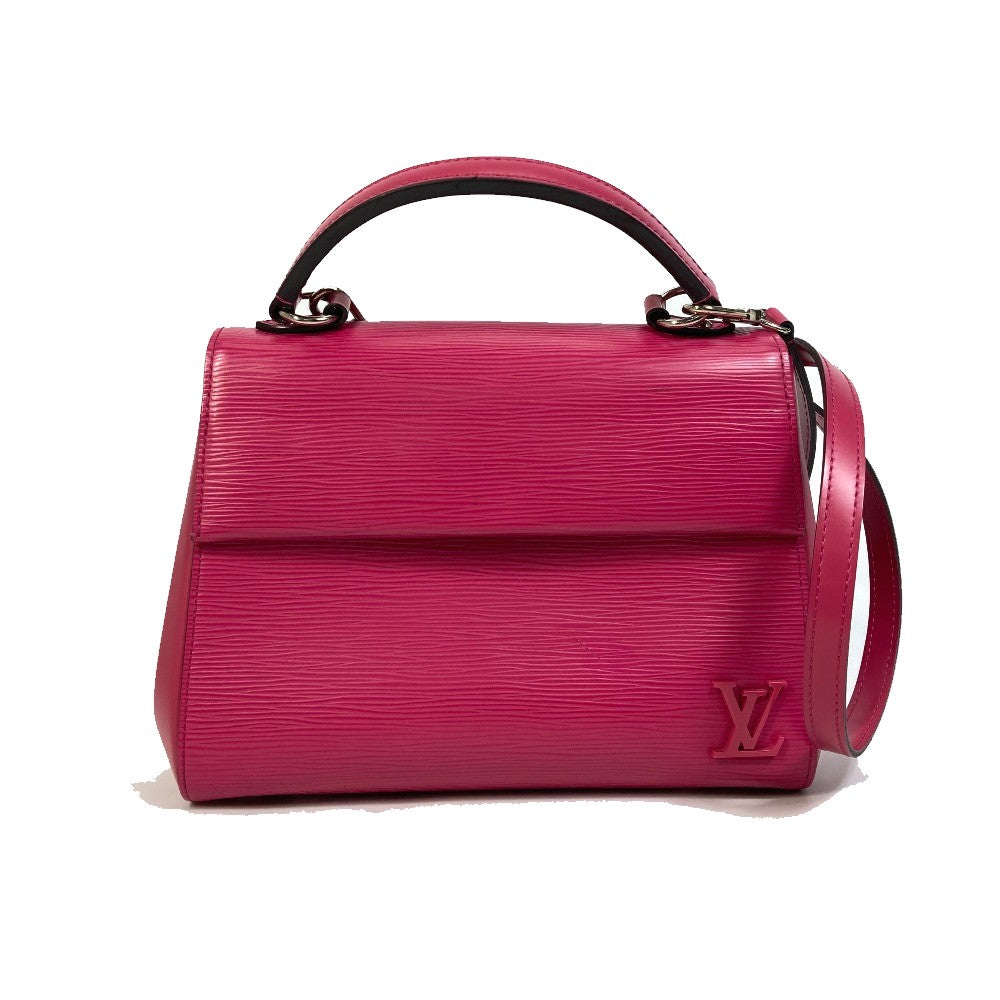 LOUIS VUITTON Handbag Epi Leather pink Epi Cluny BB Women