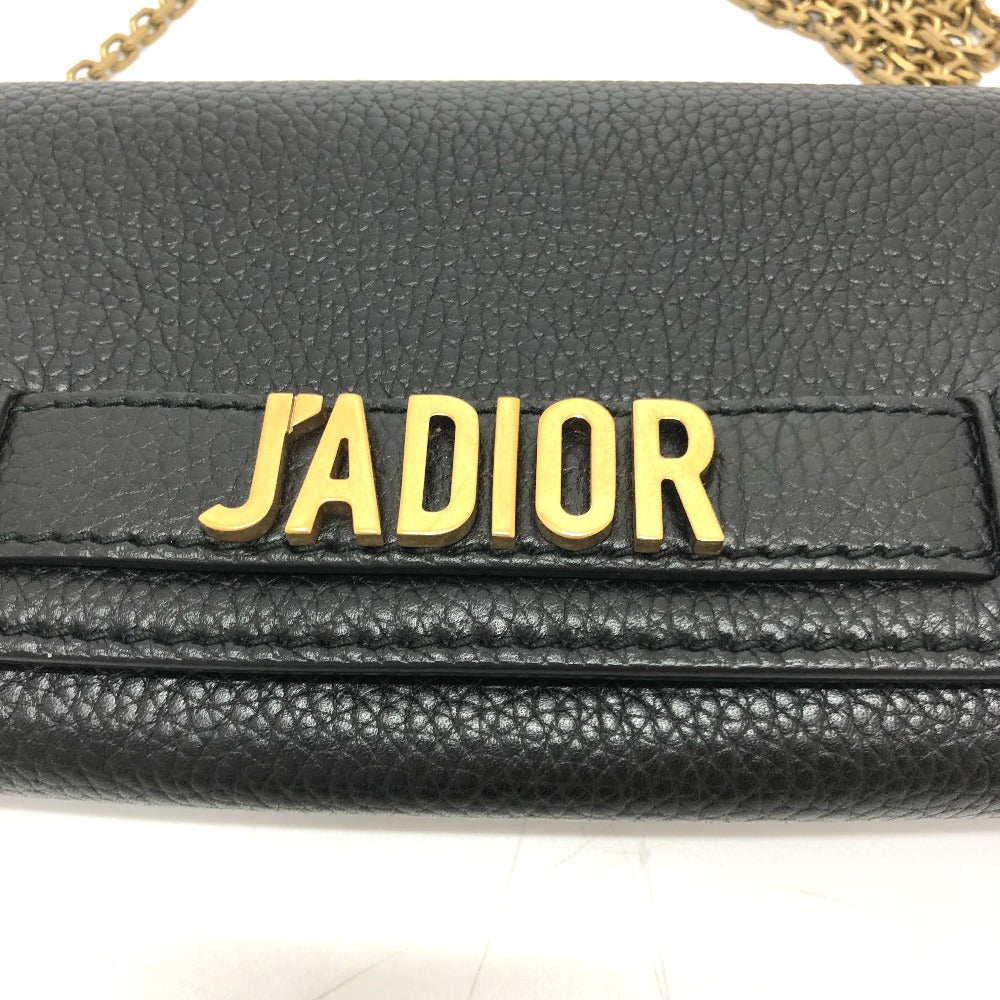Dior Shoulder Bag leather black logo/Crossbody JADIOR Women