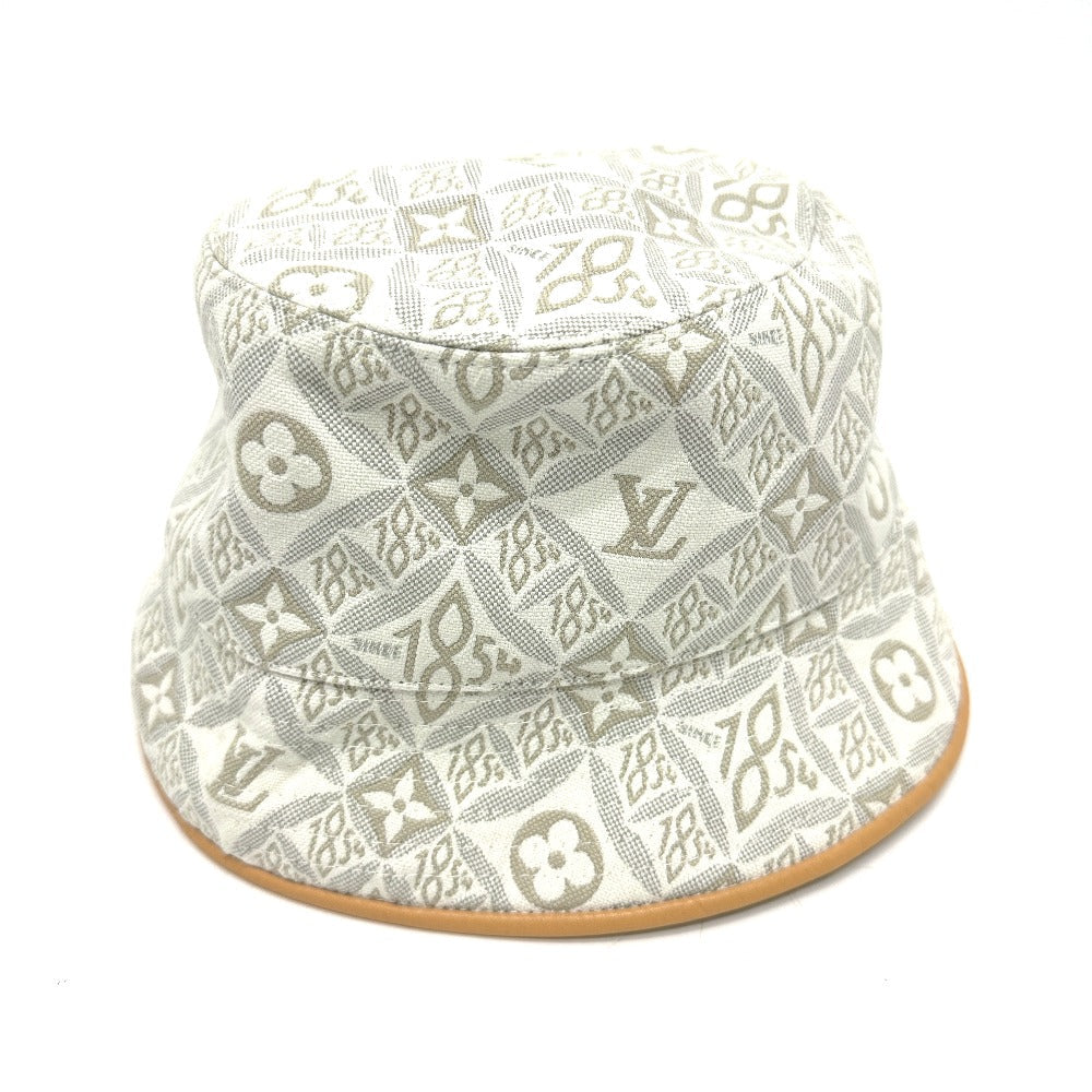 LOUIS VUITTON hat M77440 cotton Beige type chapeau monogram Jacquard unisex(Unisex) S