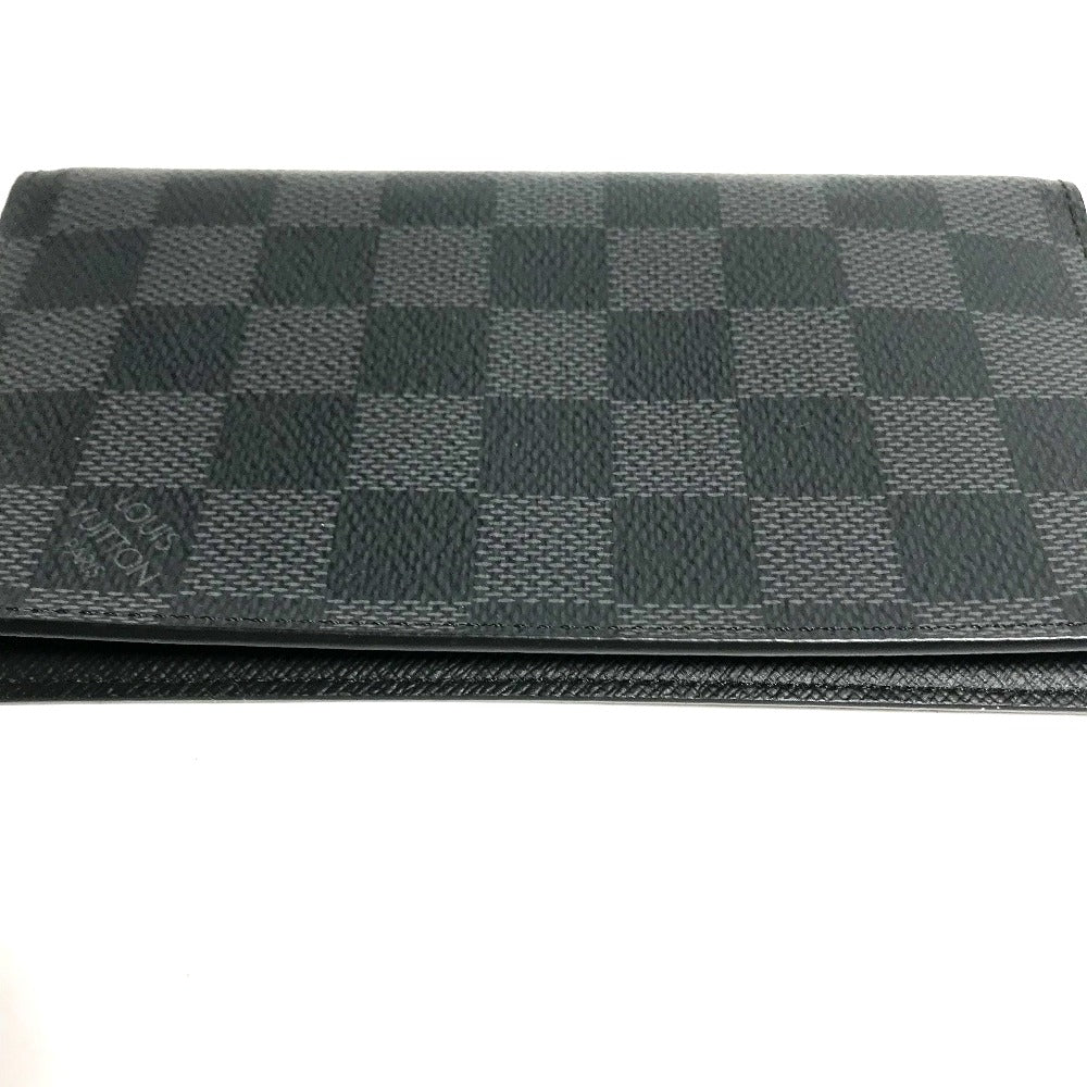 LOUIS VUITTON Notebook cover R20975 Damier Grafitto Canvas black Damier Grafitte Agenda Poch mens