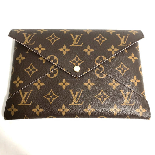 LOUIS VUITTON Clutch bag M62034 Monogram canvas Brown Monogram 3-piece set Pochette Kirigami