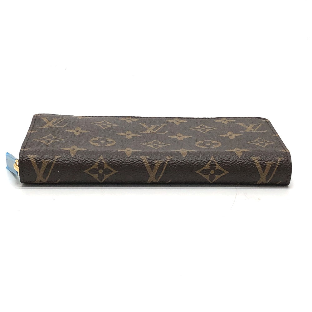LOUIS VUITTON Long Wallet Purse M42616 Monogram canvas Brown Monogram Zippy wallet Women