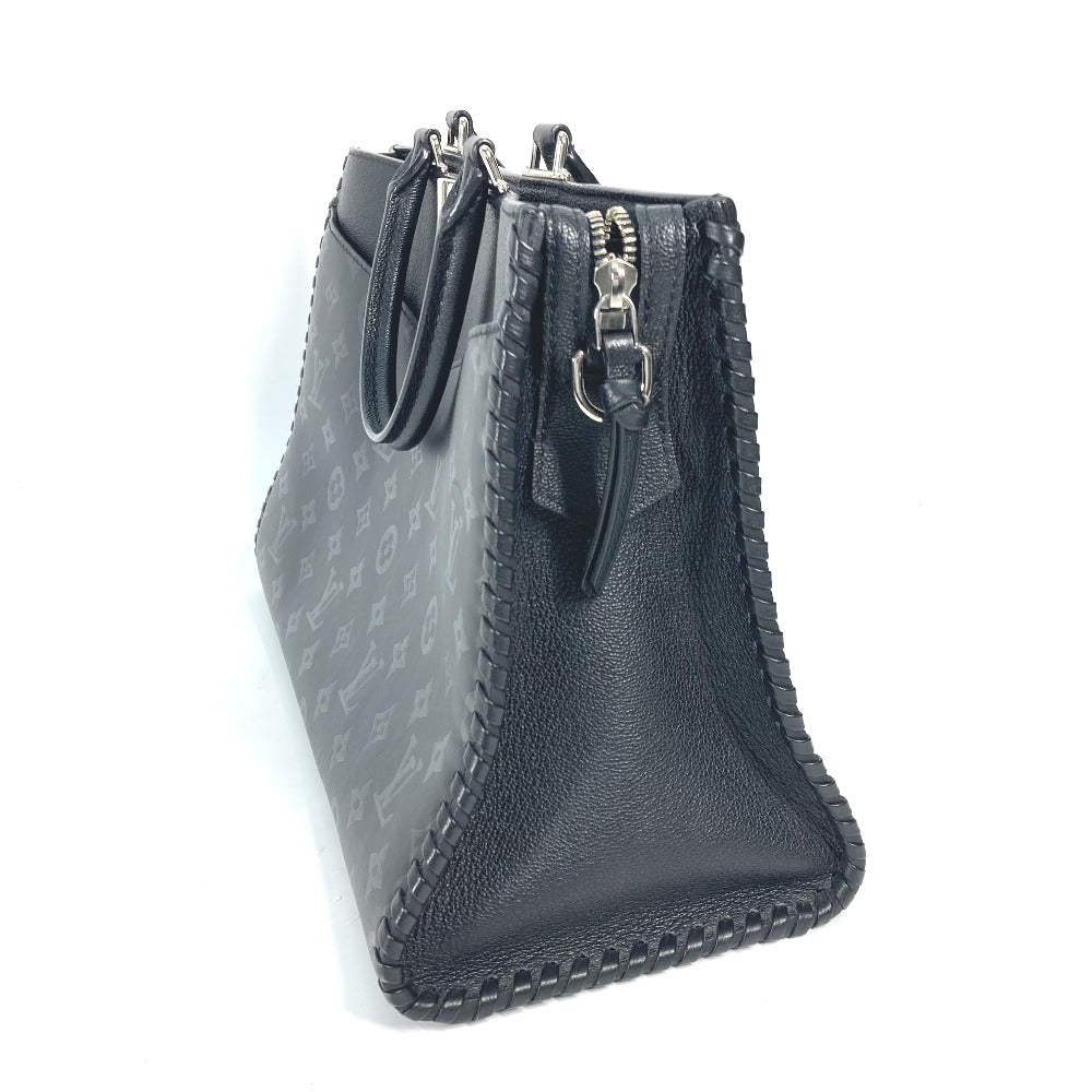 LOUIS VUITTON Handbag M54147 leather black Tote Bag Monogram Very Zip Tote Bag Women