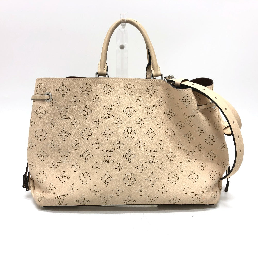 LOUIS VUITTON Tote Bag M59203 Calf leather SilverMetal Mahina Bella