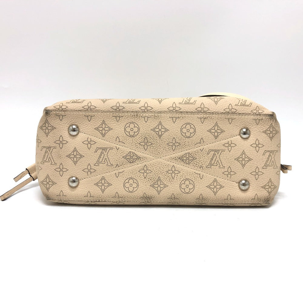 LOUIS VUITTON Tote Bag M59203 Calf leather SilverMetal Mahina Bella