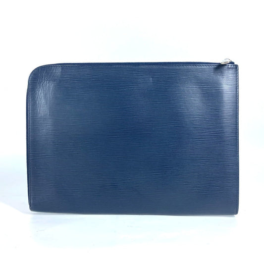 LOUIS VUITTON Clutch bag M64154  Epi Leather Navy Epi Pochette Jules GM