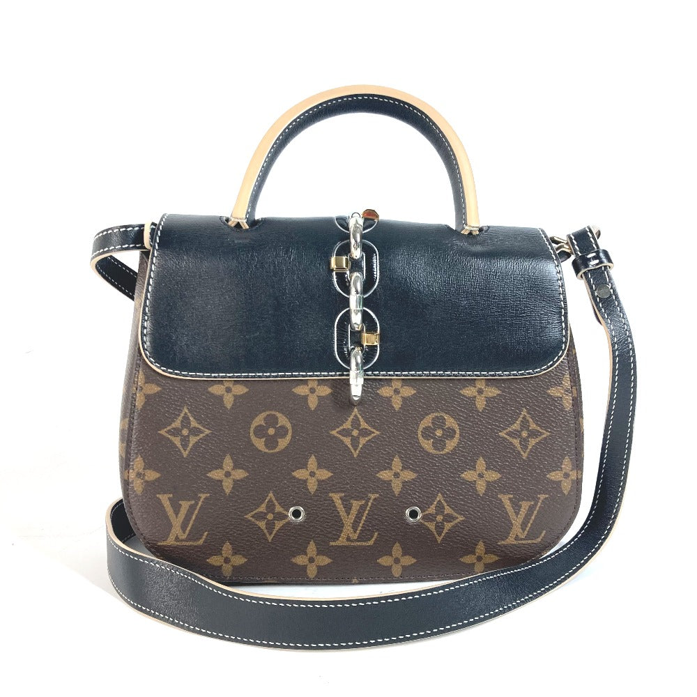 LOUIS VUITTON Shoulder Bag Monogram canvas Brown Monogram Chain It PM Women