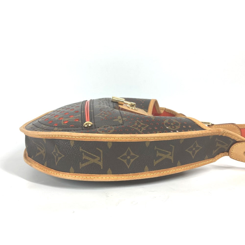 LOUIS VUITTON Shoulder Bag Monogram canvas Orange Monogram Perfo Dumi Lynne Women