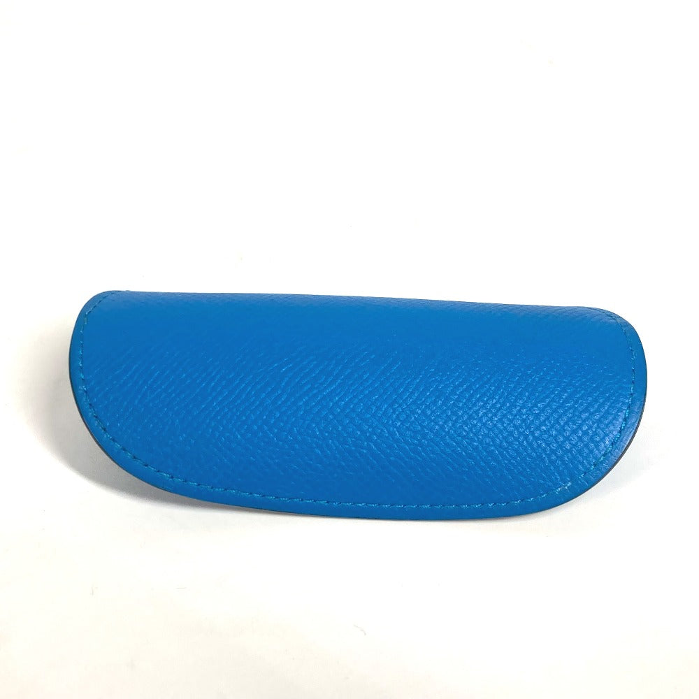 HERMES Coin case Epsom blue SURF mens(Unisex)