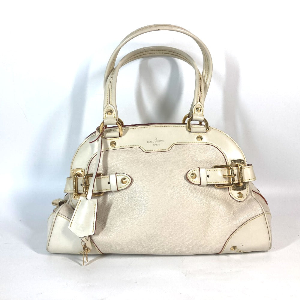 LOUIS VUITTON Handbag M95624 Suhari leather white Suhari Le Radiu Women