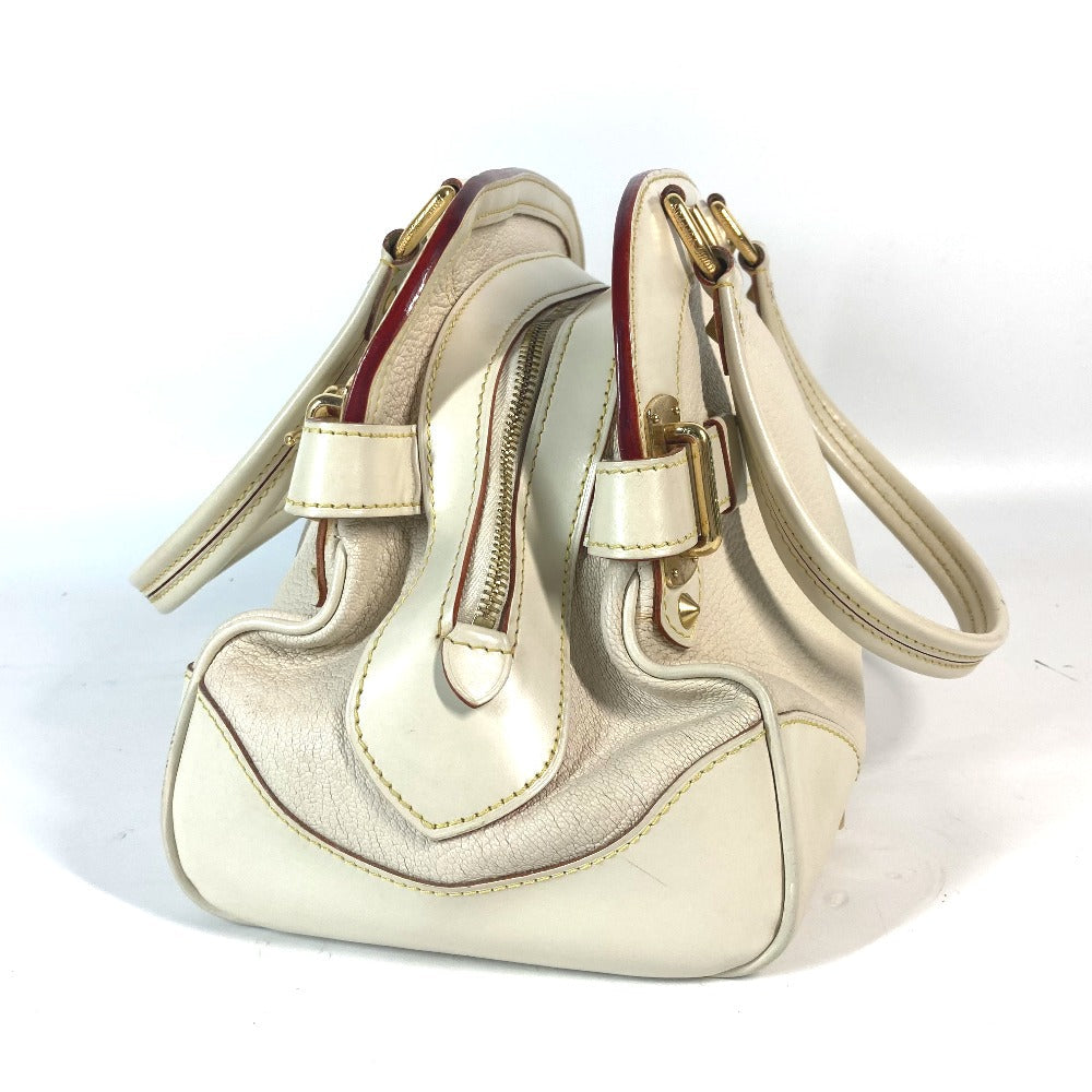 LOUIS VUITTON Handbag M95624 Suhari leather white Suhari Le Radiu Women