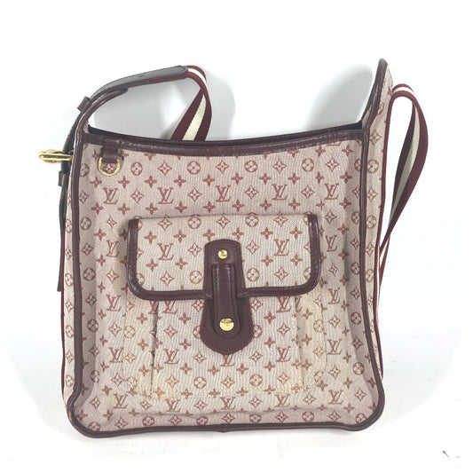 LOUIS VUITTON Shoulder Bag M92321 Monogram mini canvas Red Monogram mini Buzas Marie Kate
