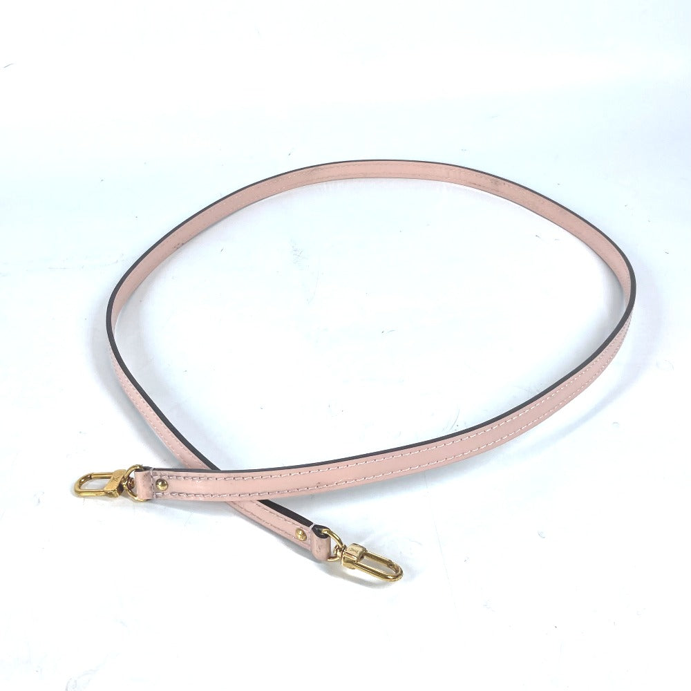 LOUIS VUITTON Shoulder strap Patent leather pink Vernis Women
