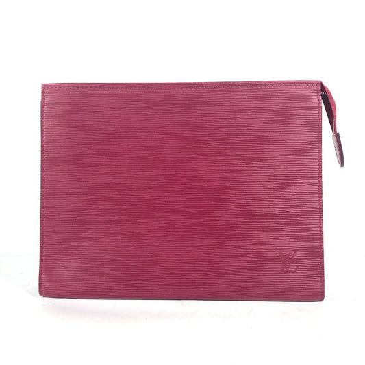 LOUIS VUITTON Clutch bag M41085 Epi Leather Red Epi posh toilette 26 unisex(Unisex)