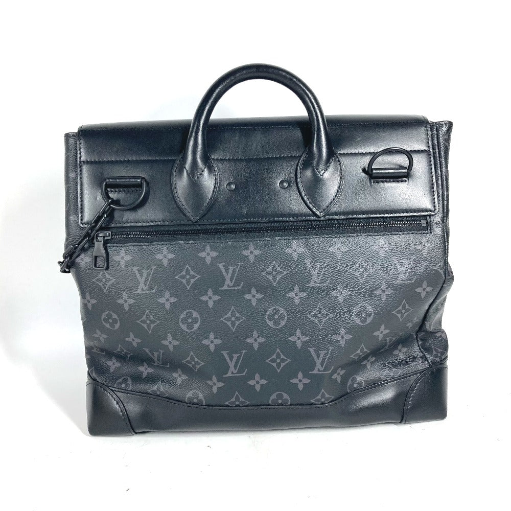 LOUIS VUITTON Handbag M44731 Monogram Eclipse Canvas black Monogram Eclipse Steamer PM mens