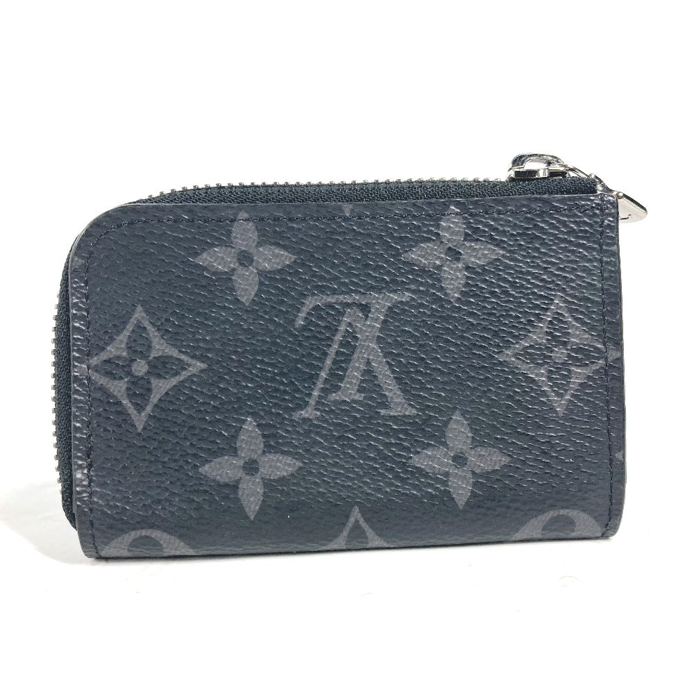 LOUIS VUITTON Coin case M63536 Monogram Eclipse Canvas black Monogram Eclipse Portemonejour mens