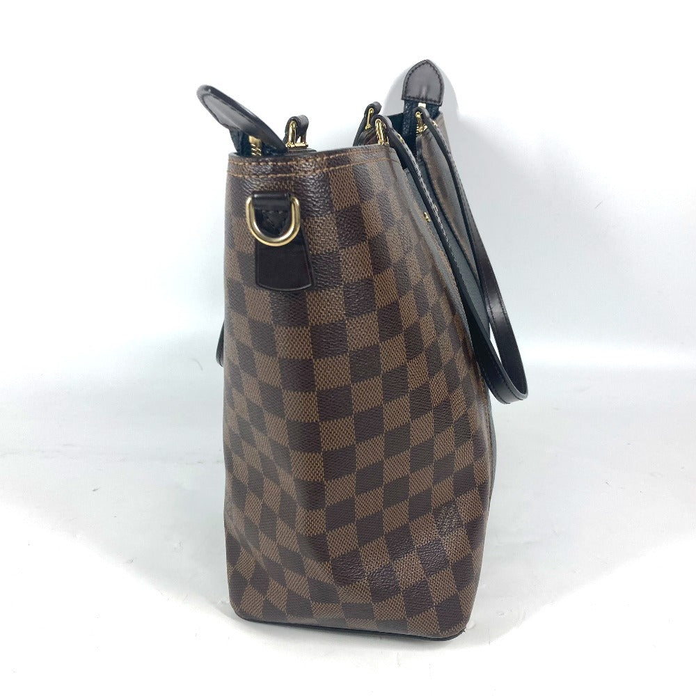 LOUIS VUITTON Shoulder Bag N44023 Damier canvas, leather Brown Damier Jersey