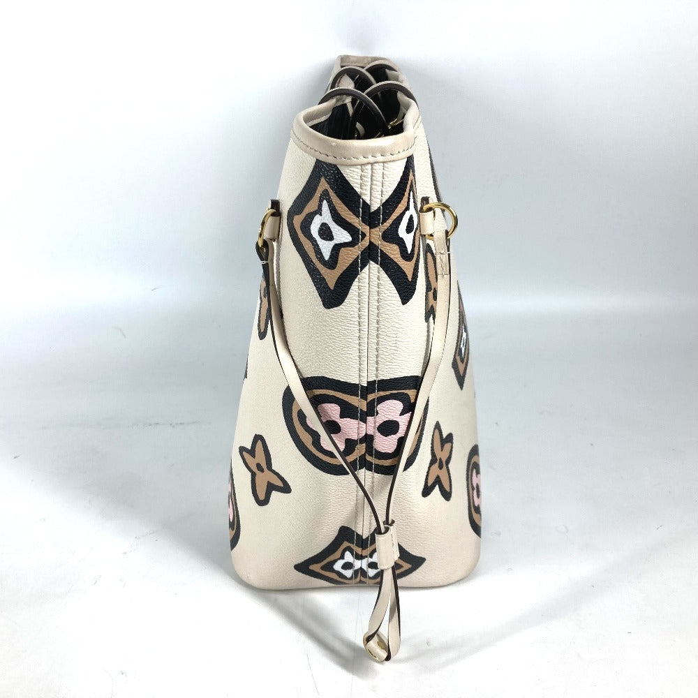 LOUIS VUITTON Shoulder Bag M45819 PVC / Leather beige Wild at Heart Capsule Collection Neverfull MM