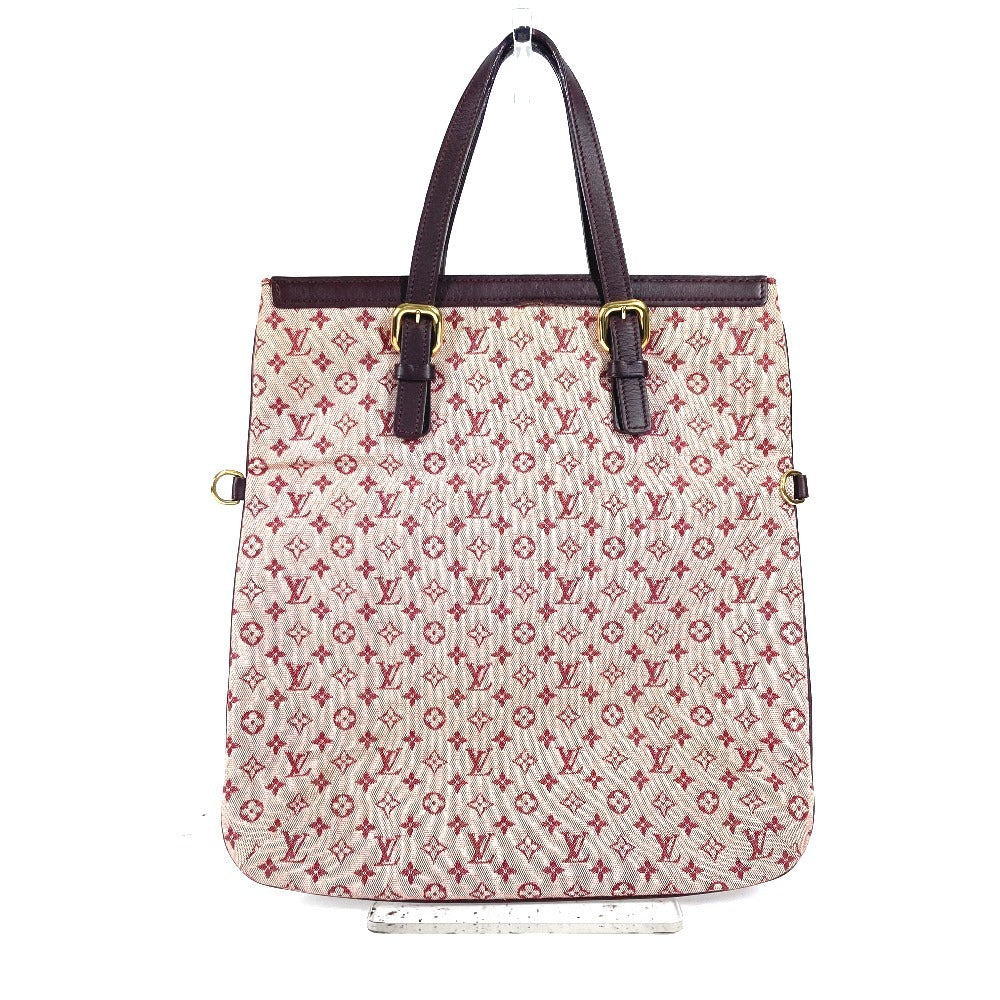 LOUIS VUITTON Tote Bag M92210 Monogram mini canvas Red Monogram mini FranÃ§oise