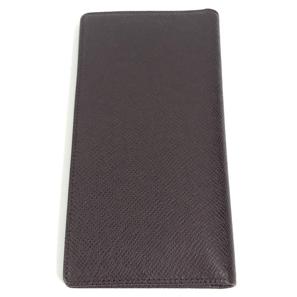 LOUIS VUITTON Long Wallet Purse M30396 Taiga Leather purple Taiga Porto Valur Cult Credit