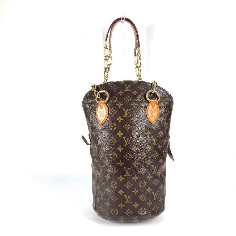 LOUIS VUITTON Shoulder Bag M40230 Monogram canvas Brown Monogram Iconocrust Punching Bag Baby Women