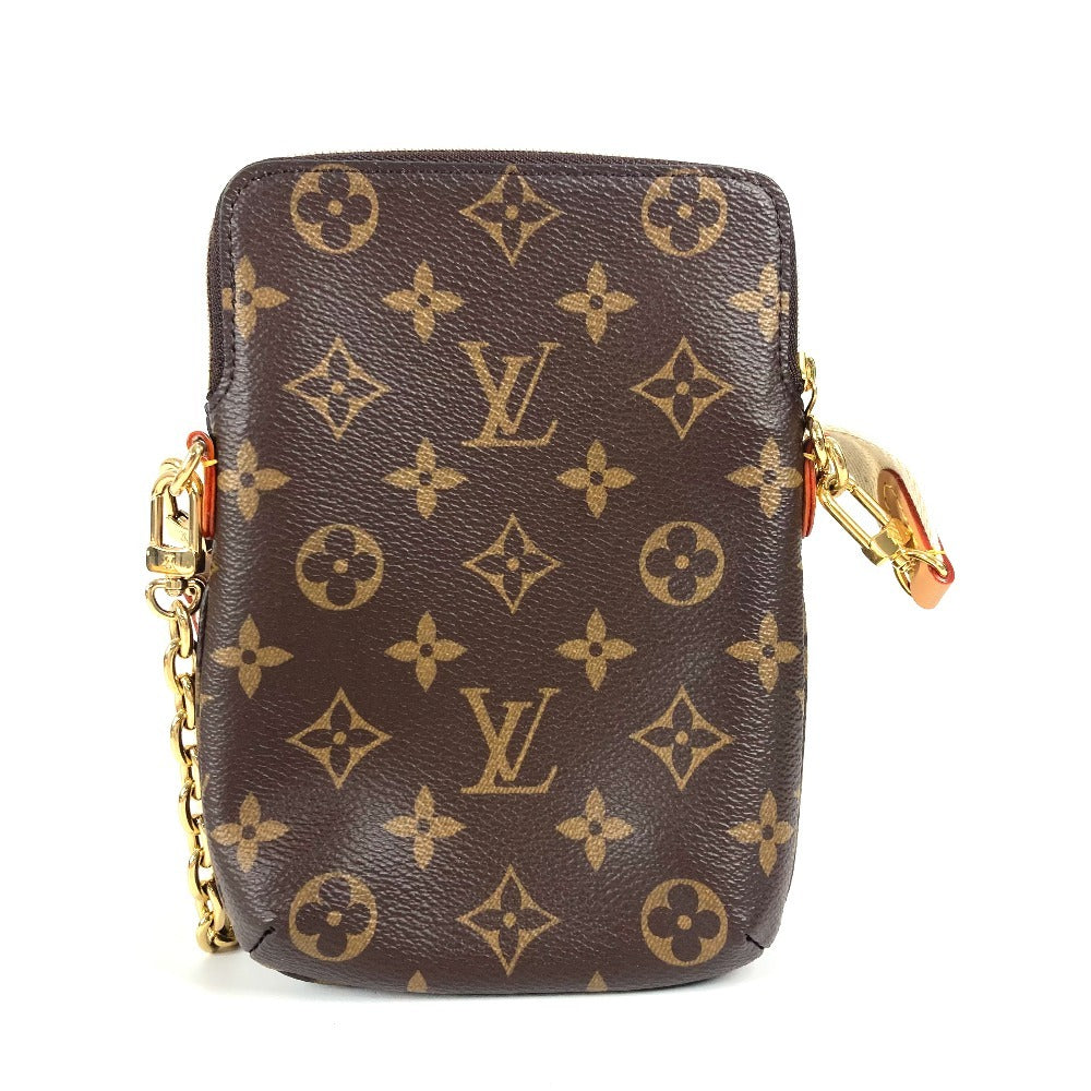 LOUIS VUITTON Shoulder Bag M80746 Monogram canvas Brown Monogram Utility crossbody unisex(Unisex)