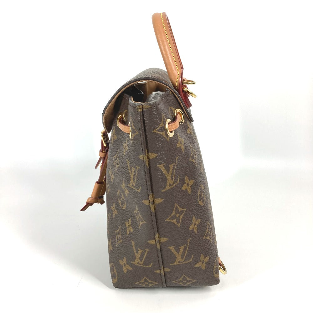 LOUIS VUITTON Backpack M45502 Monogram canvas Brown Monogram MontsourisNM BB Women