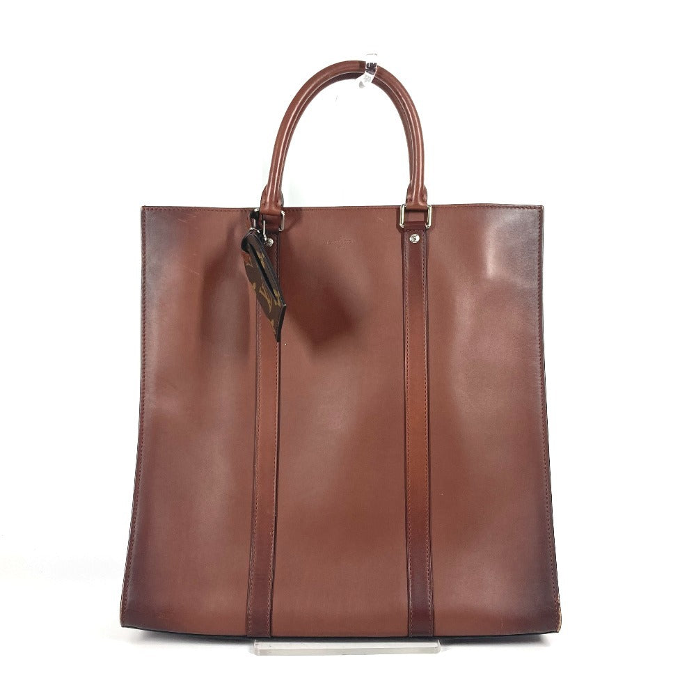 LOUIS VUITTON Business bag M52687 Nomad leather Brown Nomad Sac Plat mens