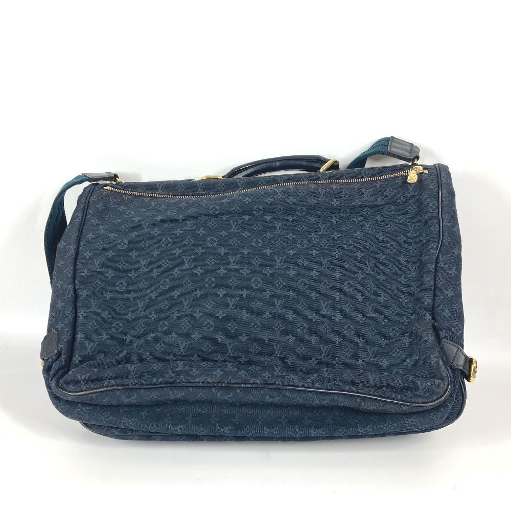 LOUIS VUITTON Shoulder Bag M42311 Monogram mini canvas Navy Monogram mini Dunes Women