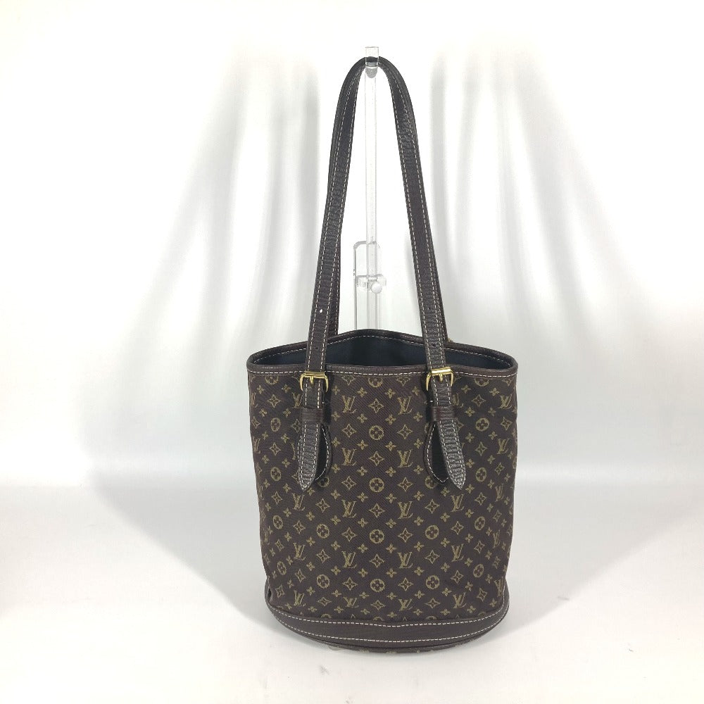 LOUIS VUITTON Shoulder Bag M95226 Monogram mini canvas Brown Monogram mini BucketPM Women