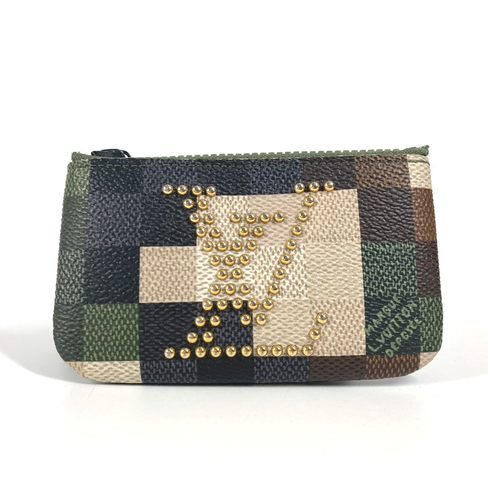 LOUIS VUITTON Coin case M83175 leather multicolor Damier Pop Pochette Cre Women(Unisex)