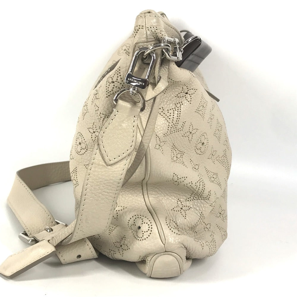 LOUIS VUITTON Shoulder Bag M94275 monogram mahina leather beige Monogram Mahina Serene PM Women