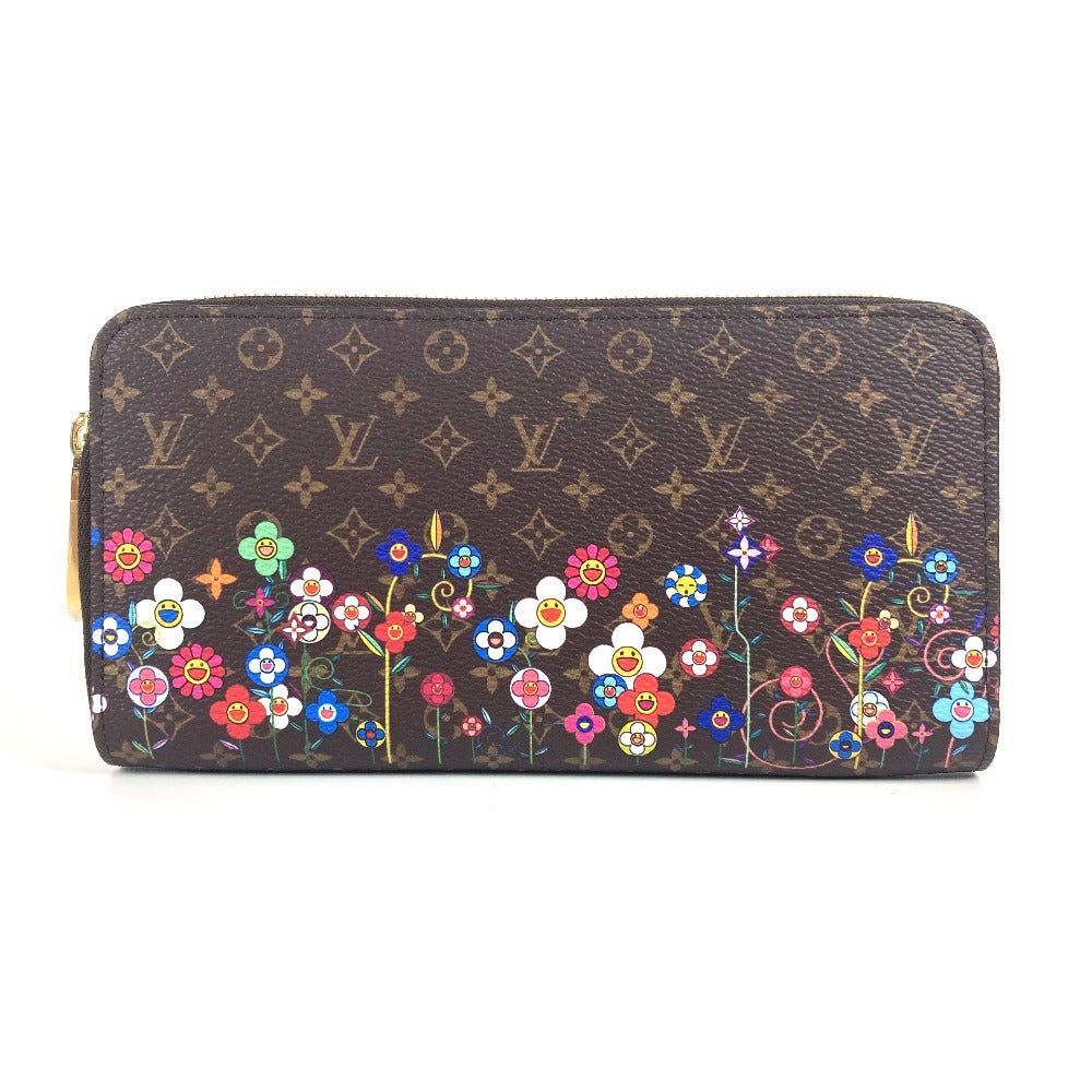 LOUIS VUITTON Long Wallet Purse Ｍ14162 Monogram canvas Brown Japan exclusive LV × TM Zippy wallet
