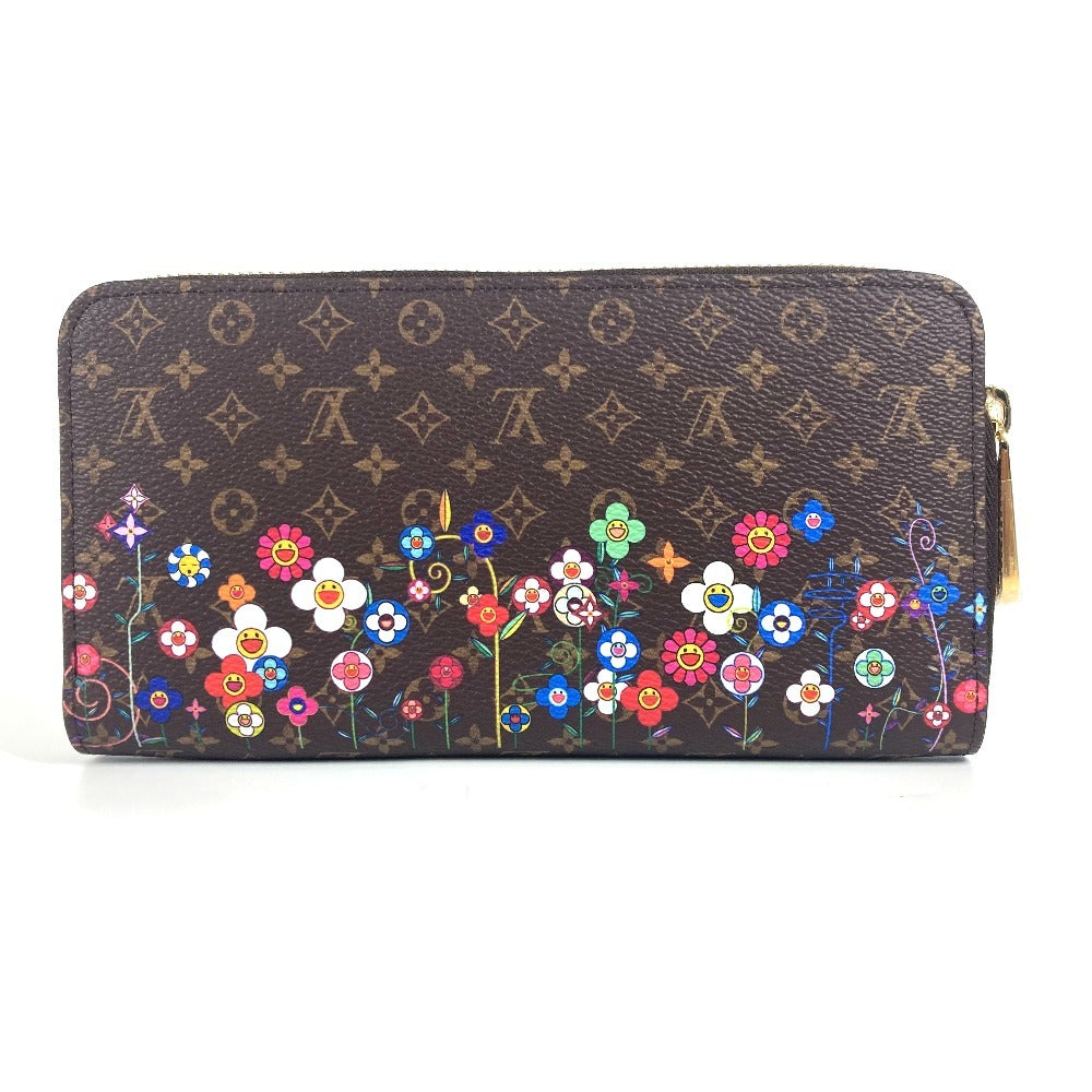 LOUIS VUITTON Long Wallet Purse Ｍ14162 Monogram canvas Brown Japan exclusive LV × TM Zippy wallet