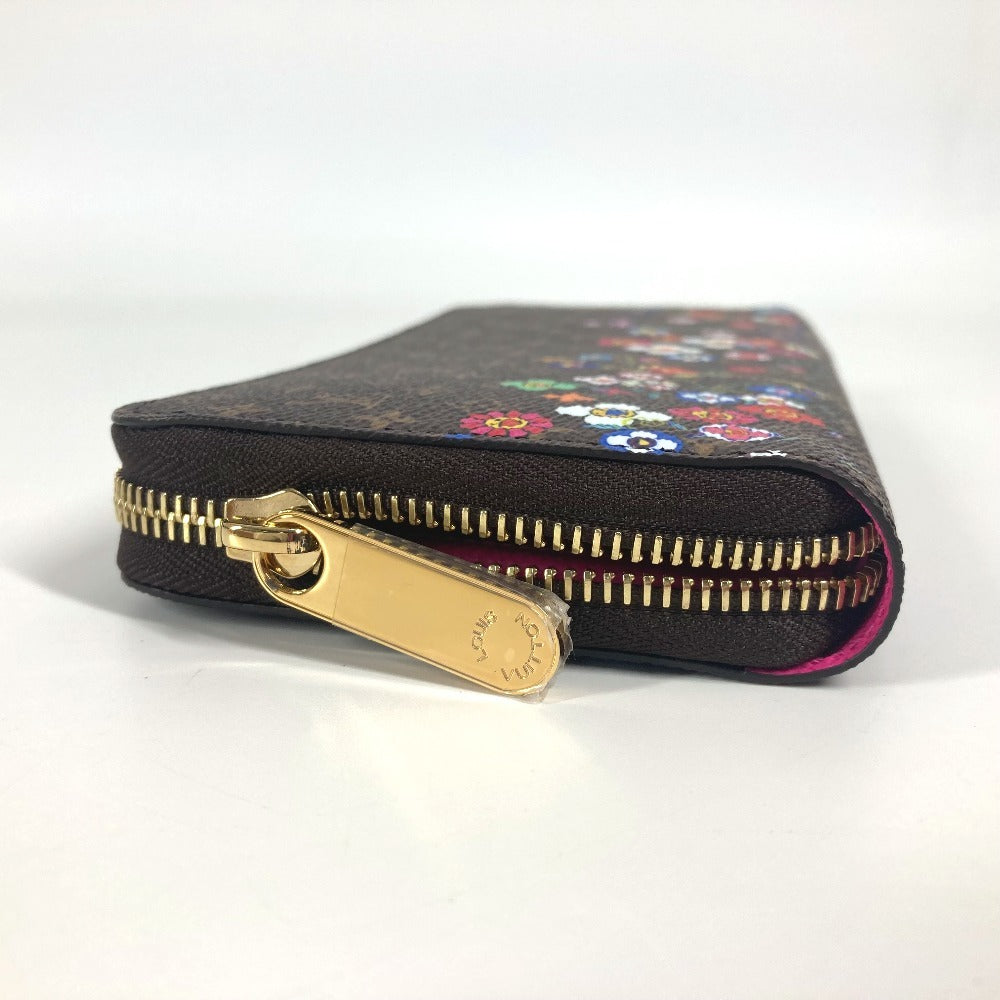 LOUIS VUITTON Long Wallet Purse Ｍ14162 Monogram canvas Brown Japan exclusive LV × TM Zippy wallet