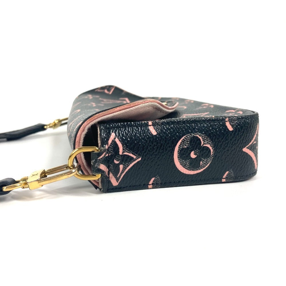 LOUIS VUITTON Shoulder Bag M81471 Coated canvas black Fall for You Collection Monogram Multi Pochette Felicie