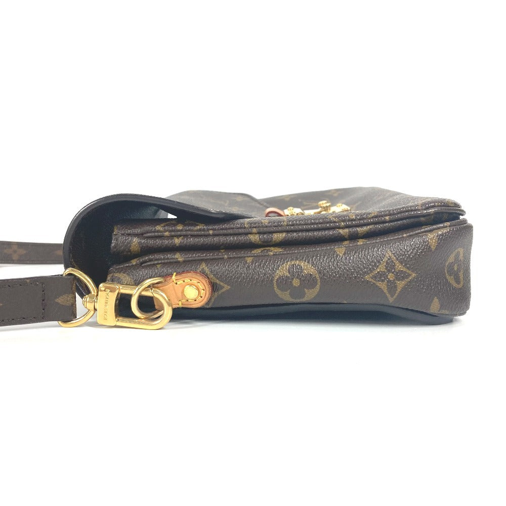 LOUIS VUITTON Handbag M40780 Monogram canvas Brown Monogram Pochette Metis MM