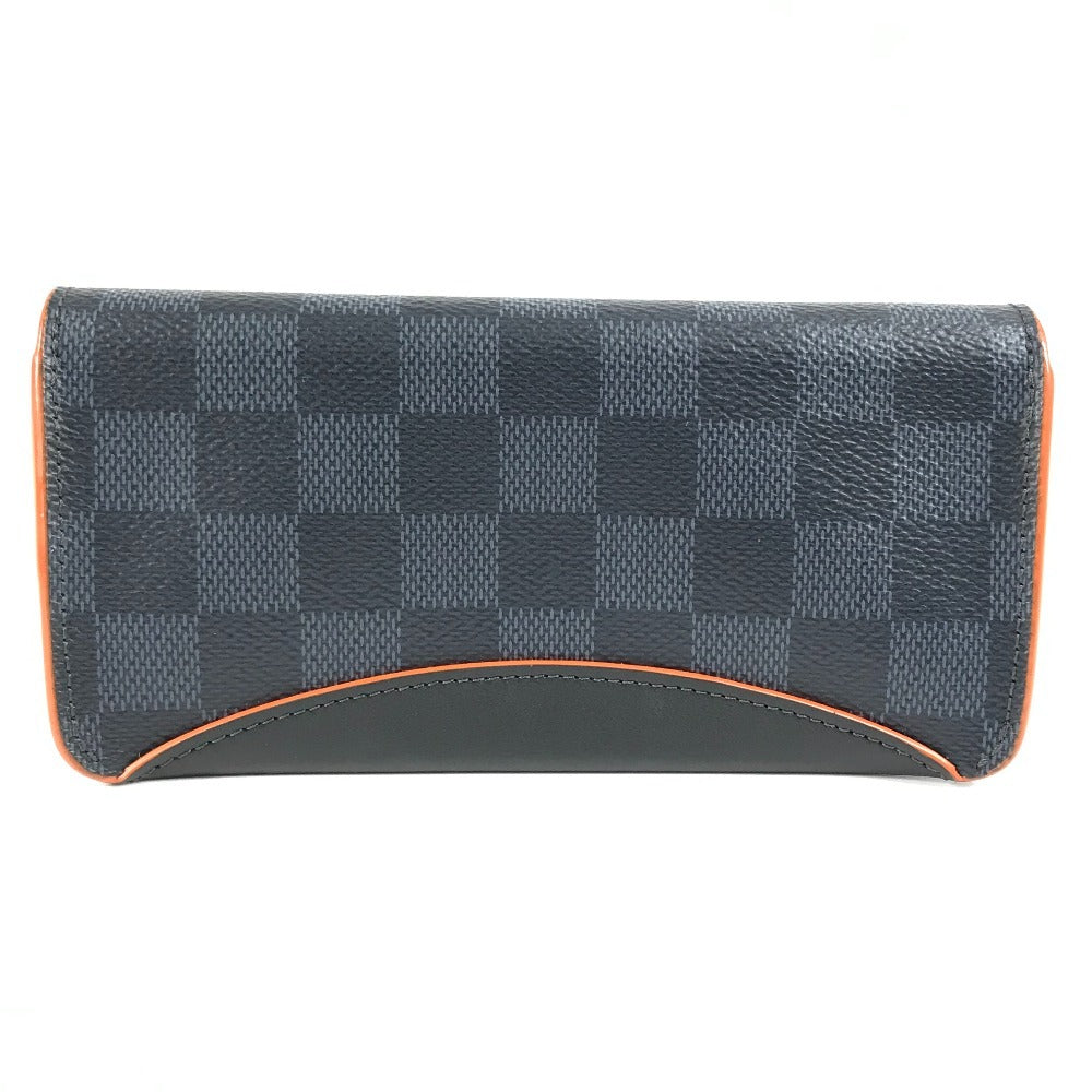 LOUIS VUITTON Pouch GI0380 Damier Cobalt Canvas Navy Damier Cobalt Etui Lunet Woody