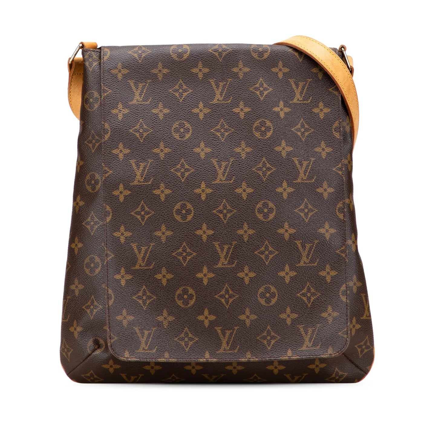 Brown Louis Vuitton Monogram Mtte Salsa GM Crossbody Bag