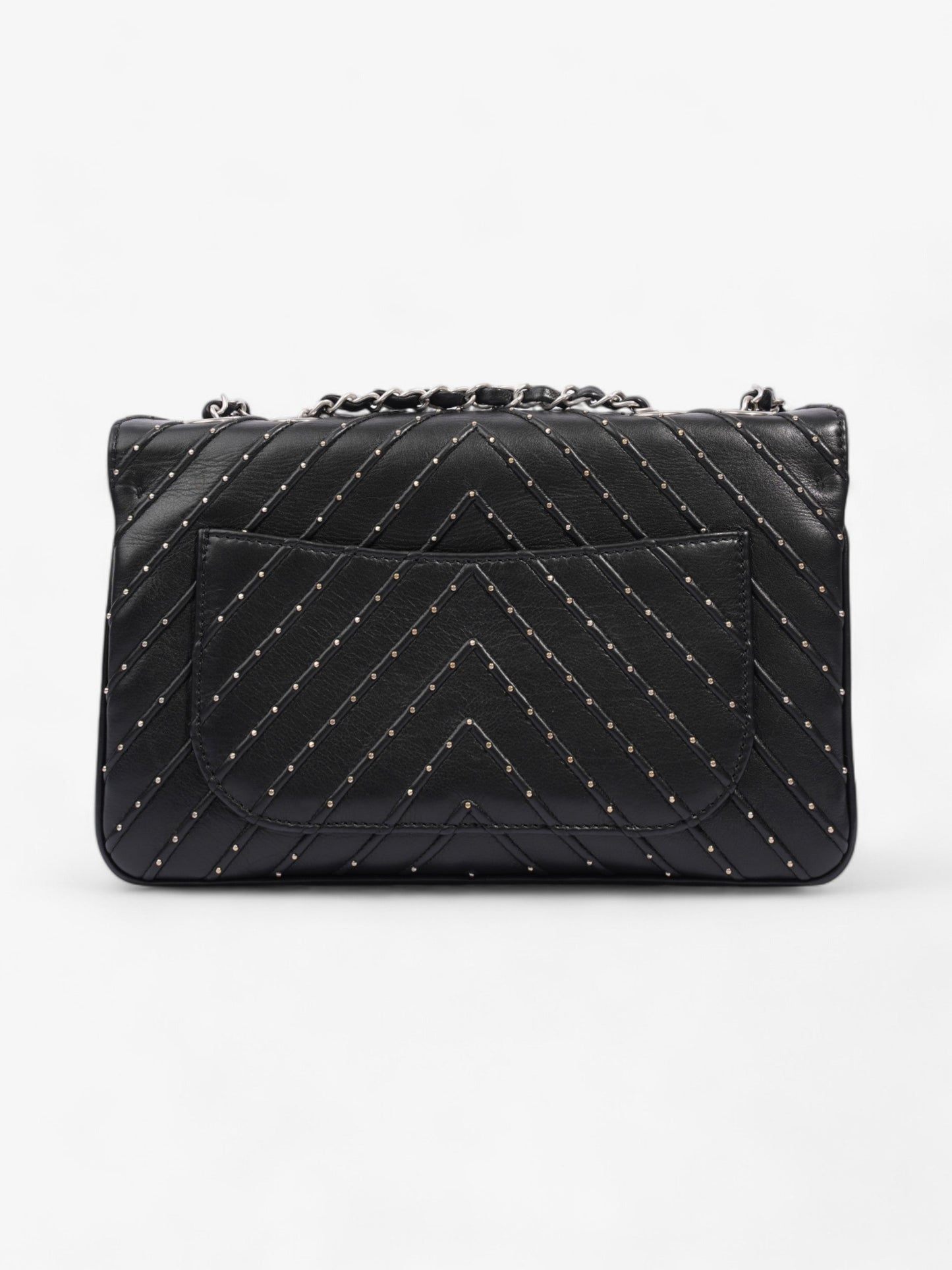 Chanel Stud Wars Flap Bag Black Calfskin Leather