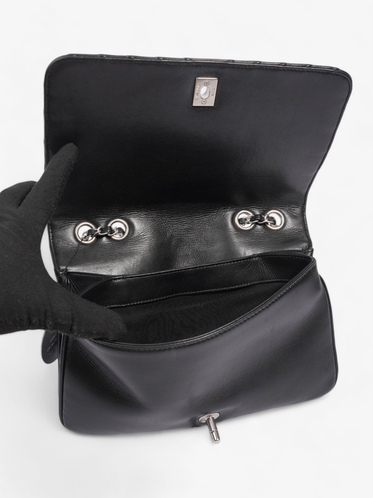 Chanel Stud Wars Flap Bag Black Calfskin Leather