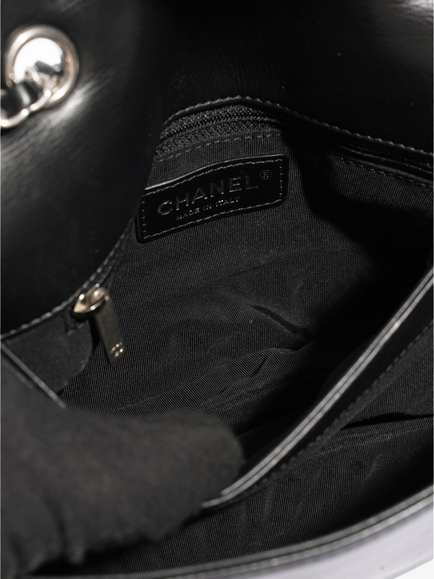 Chanel Stud Wars Flap Bag Black Calfskin Leather