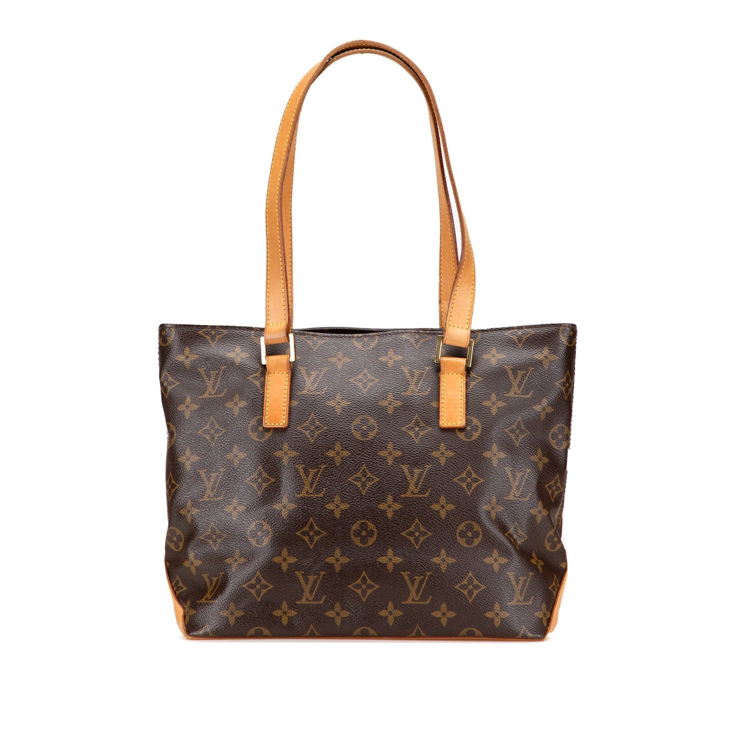 Brown Louis Vuitton Monogram Cabas Piano Tote Bag