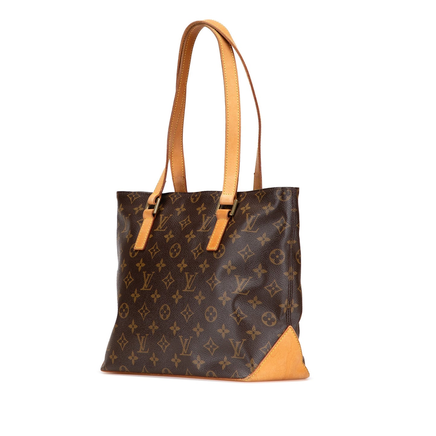 Brown Louis Vuitton Monogram Cabas Piano Tote Bag