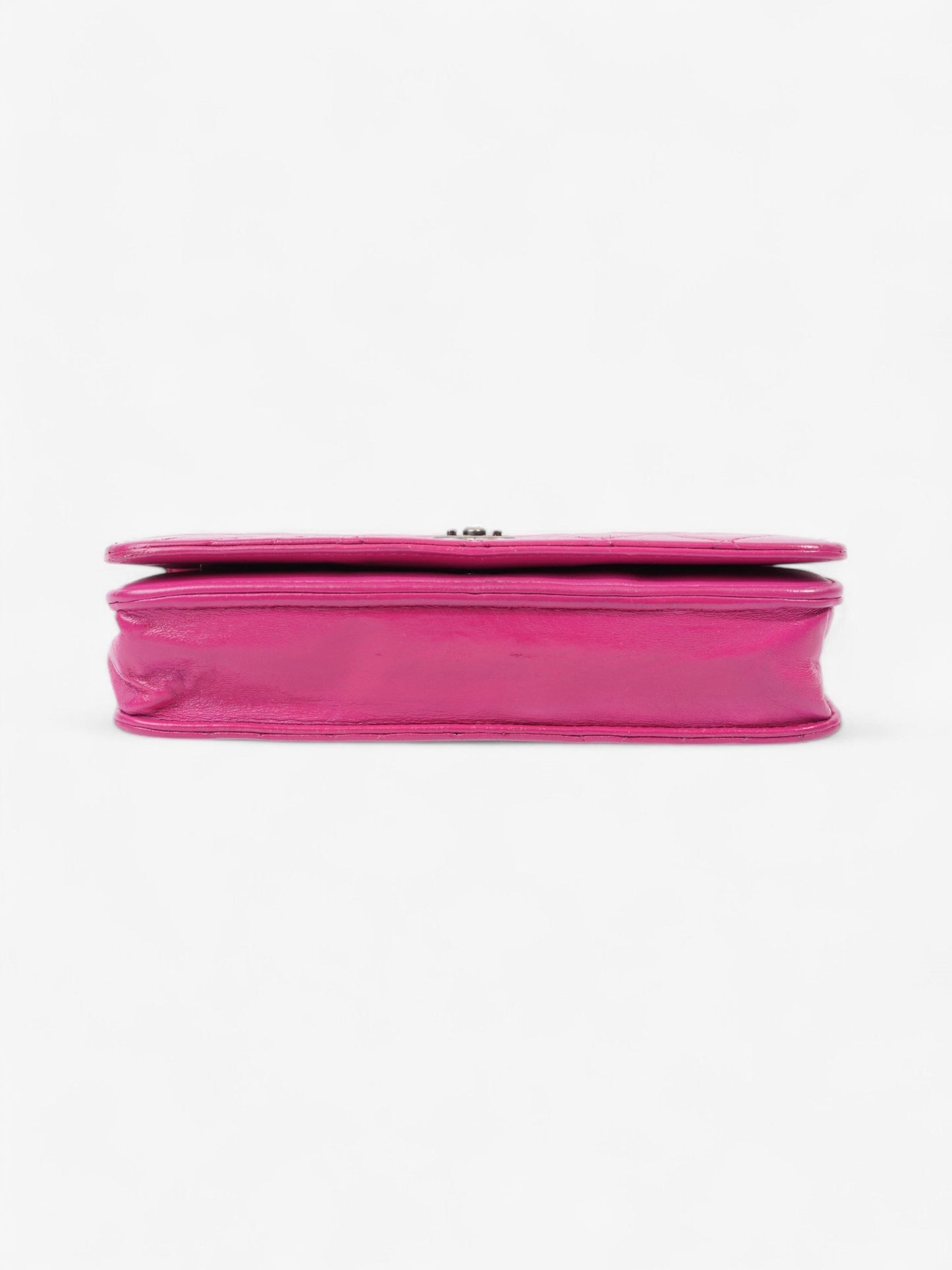 Chanel WOC Fuschia Pink Lambskin Leather