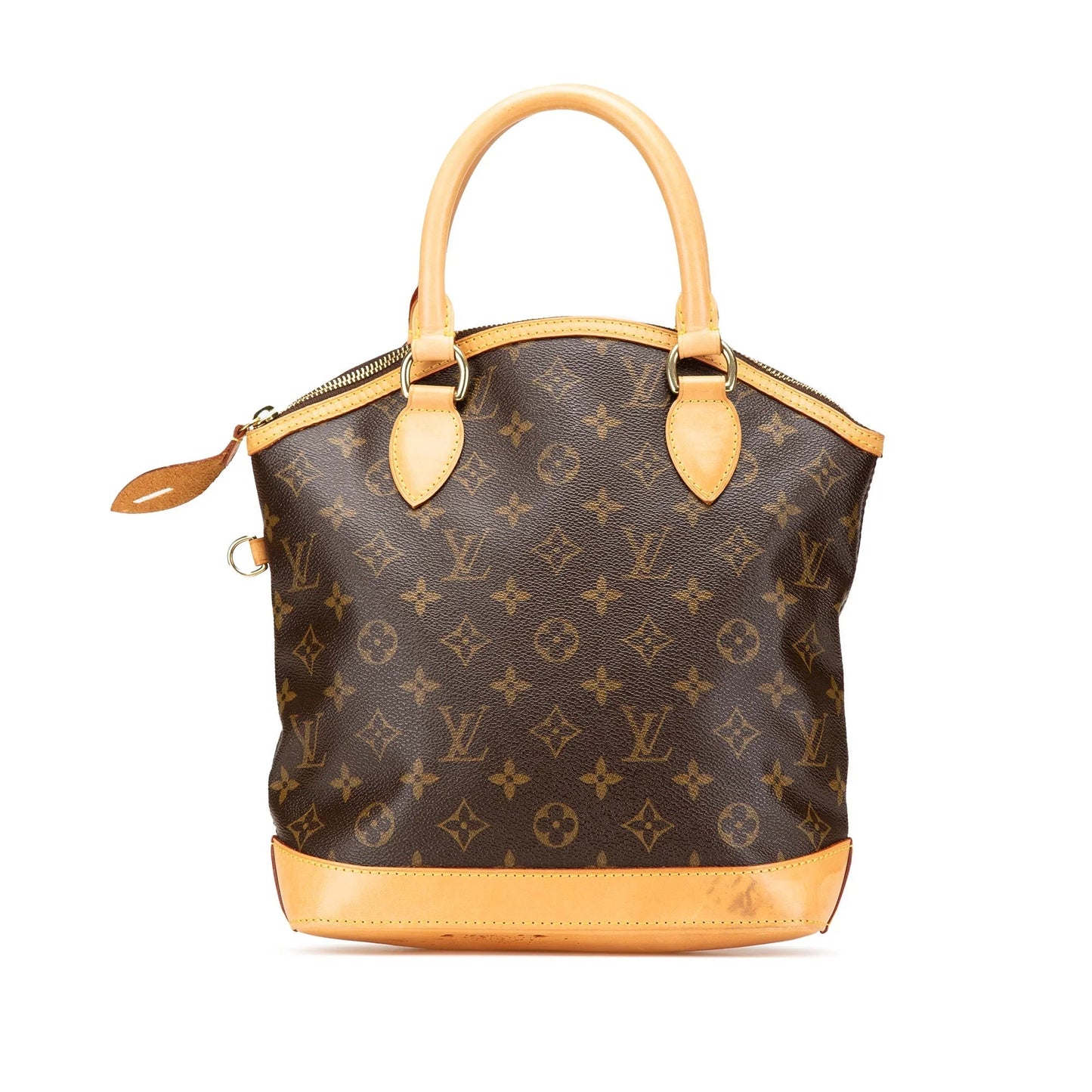 Brown Louis Vuitton Monogram Lockit PM Handbag