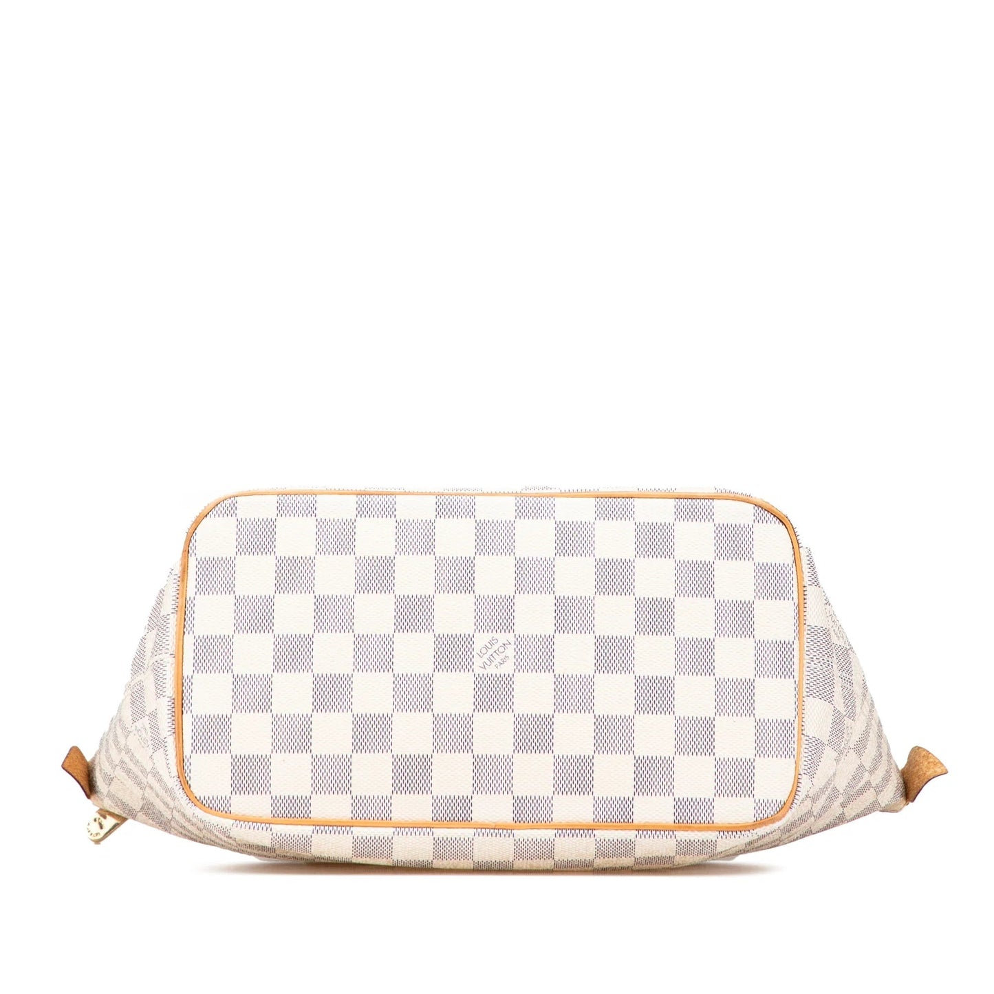 White Louis Vuitton Damier Azur Saleya PM Handbag